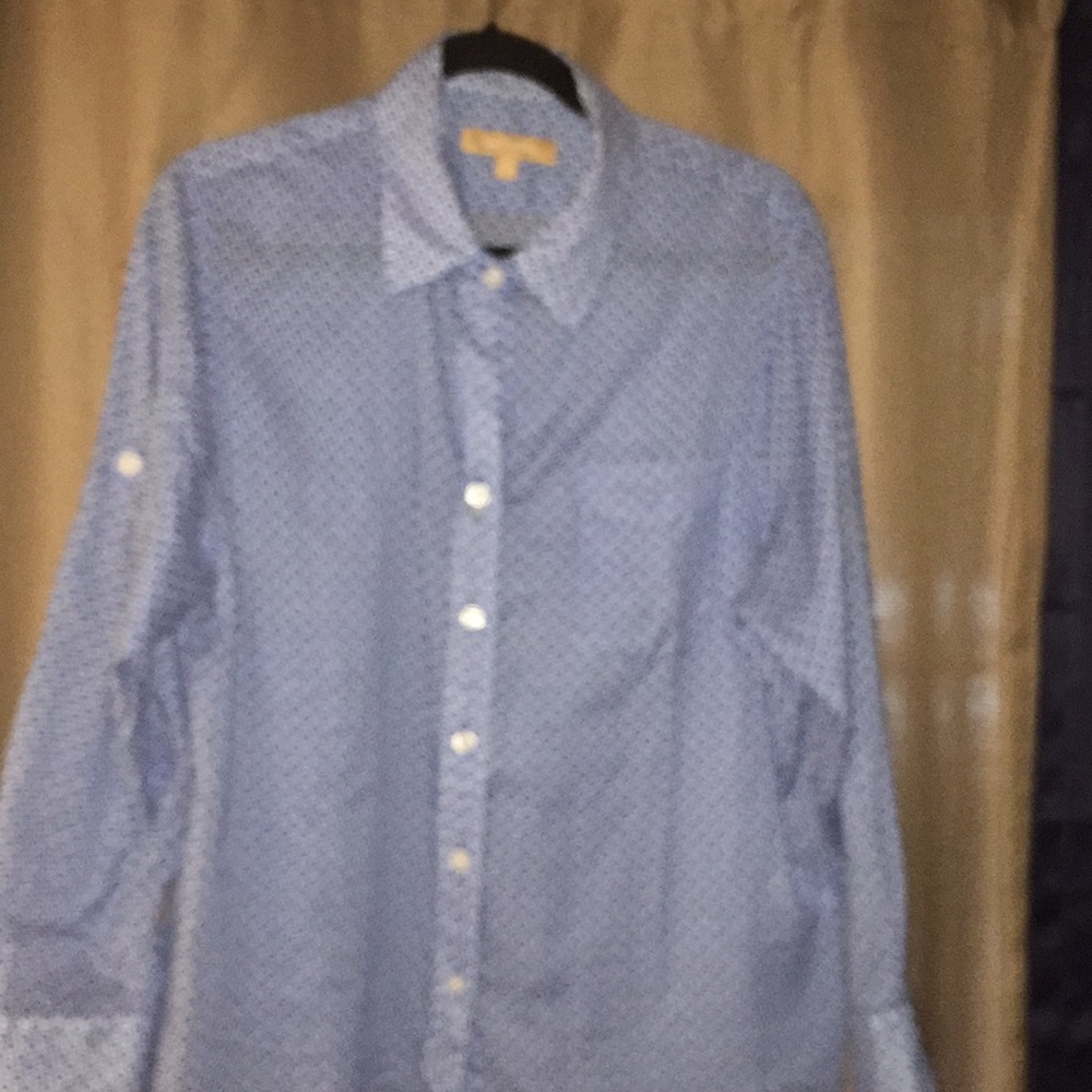 Ellen Tracy cotton button down